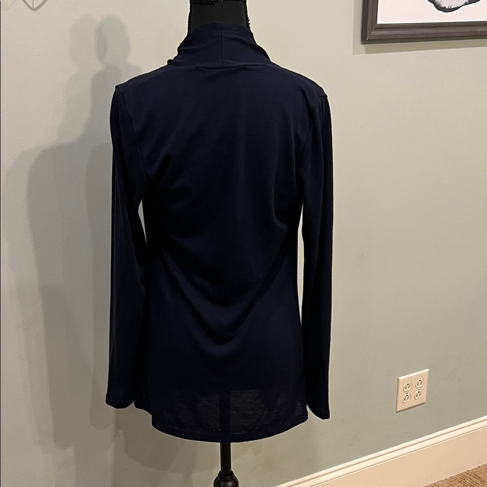 41 Hawthorn Deep Blue Women's Cardigan - Picture 4 of 5